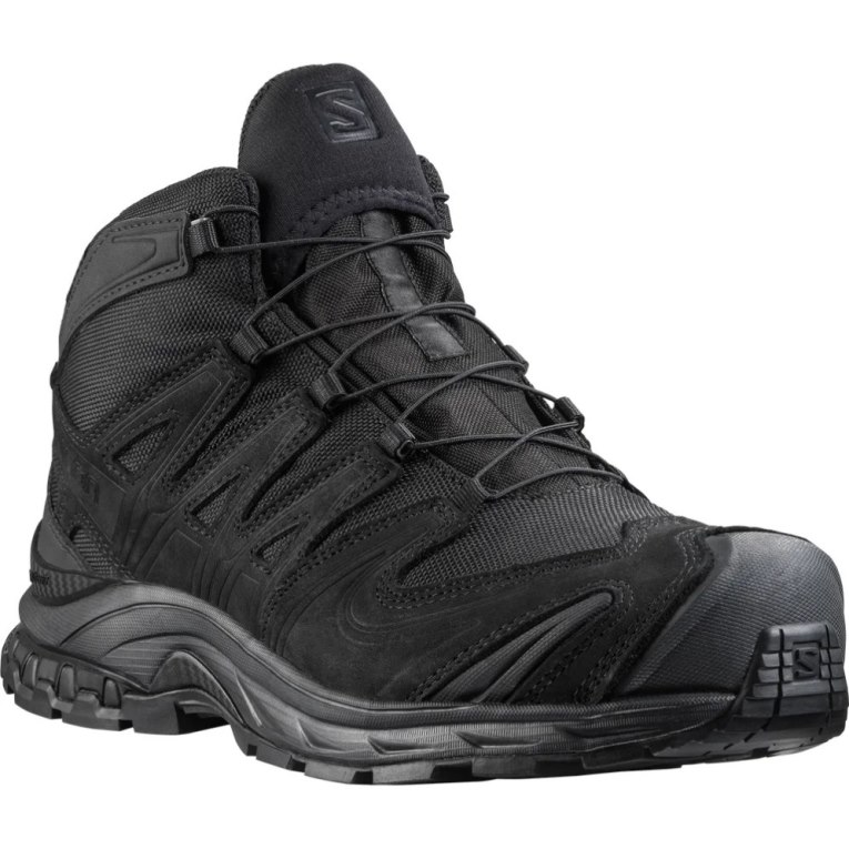 Botas Táticas Salomon Xa Forces Mid Wide GTX EN Masculino Pretas | PT H65479